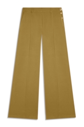 Calça Lilla Patte D`eph Buttons Ocre